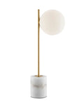 Anechdoche Gold and White Table Lamp  Warm Home View