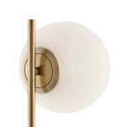 Anechdoche Rectangular Gold and White Chandelier  Warm Home View