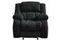 40" Gray Fabric Gliding Recliner  Warm Home View