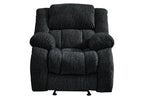 40" Gray Fabric Gliding Recliner  Warm Home View
