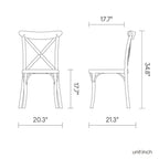 Set of Two Green Heavy Duty Plastic Outdoor Stacking Dining Chairs  Warm Home View