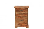 30" Natural Solid Wood Three Drawers Filing Cabinet  Warm Home View
