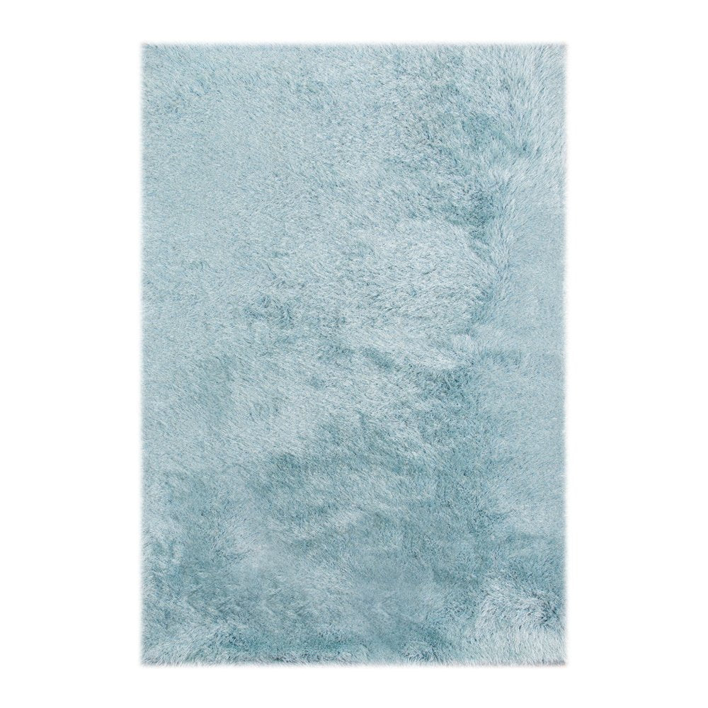 9' X 14' Sky Blue Area Rug  Warm Home View
