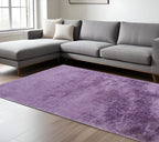9' X 14' Purple Area Rug  Warm Home View