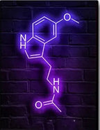 Modern Spray Painting Wall Art  Warm Home View
