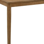 Five Piece Oak Solid Wood Dining Set with Four Chairs  Warm Home View