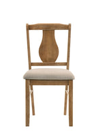 Five Piece Oak Solid Wood Dining Set with Four Chairs  Warm Home View