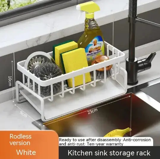 Multifunctional Kitchen Sink Organizer  Warm Home View