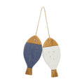 Set of Two White Fabric Figurine Tabletop Sculpture  Warm Home View