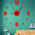 Modern Creative Quartz Wall Clock for Living Room  Warm Home View