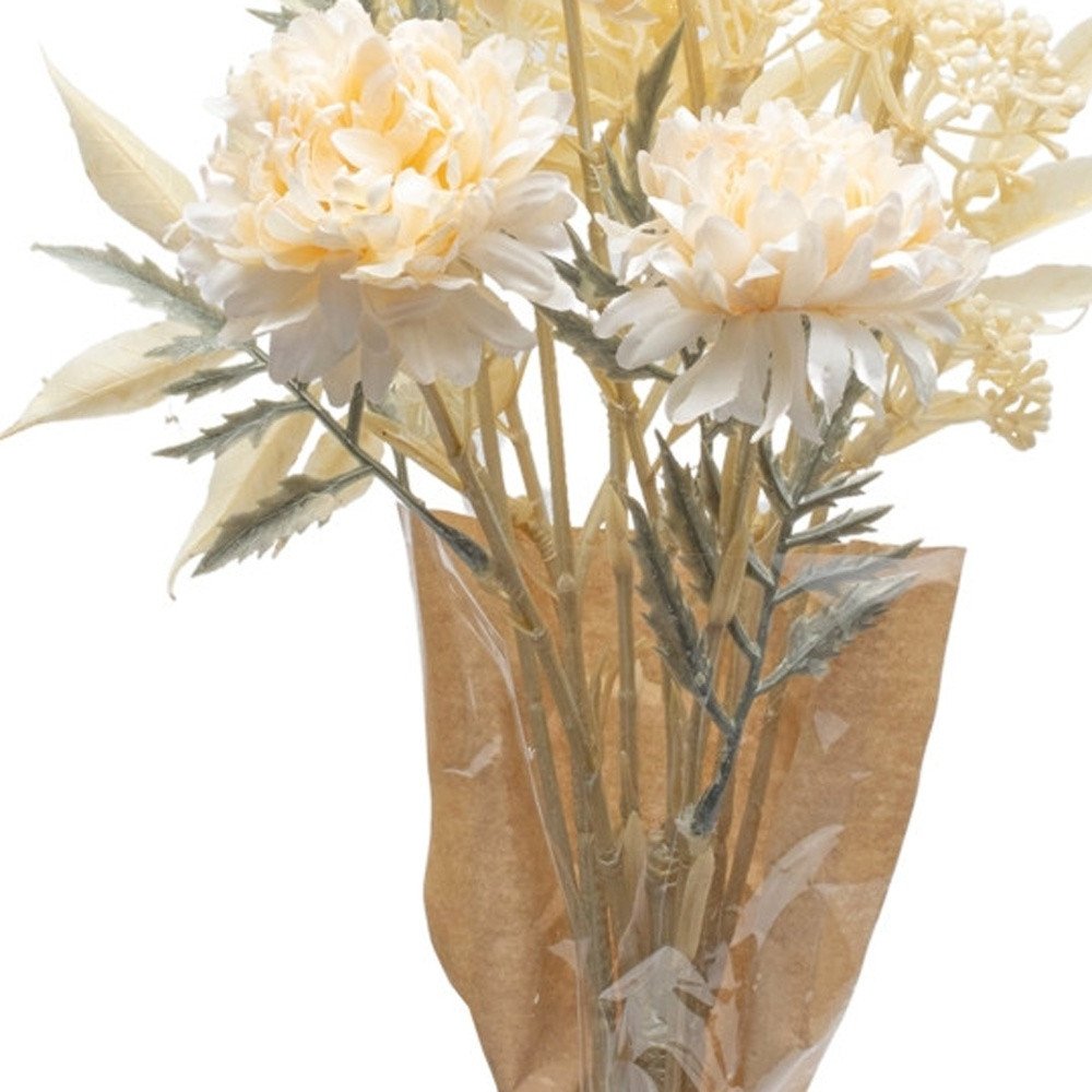 Set of Two 5" Beige Artificial  Warm Home View