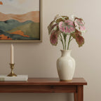 Set of Two 7" Red Artificial  Warm Home View