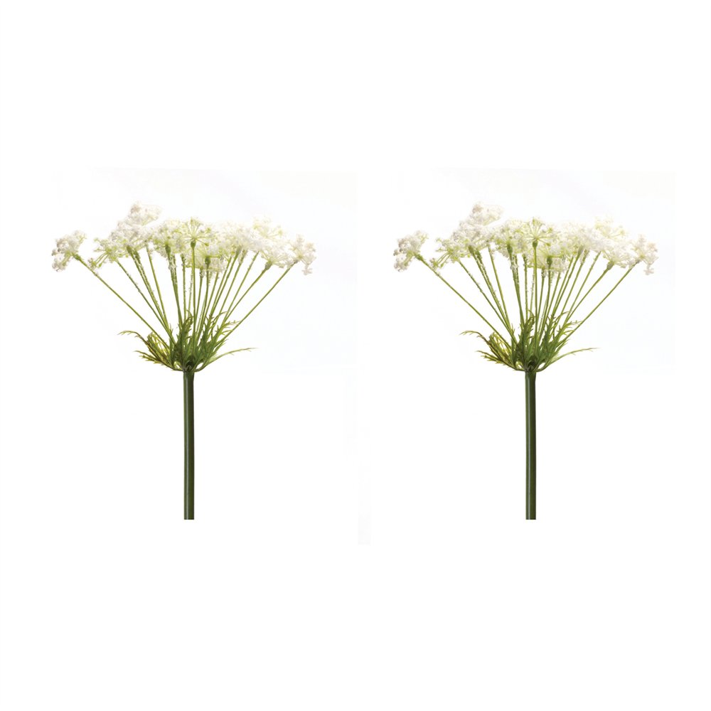Set of Two 7" Green Artificial  Warm Home View