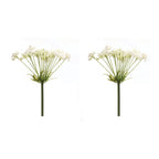 Set of Two 7" Green Artificial  Warm Home View