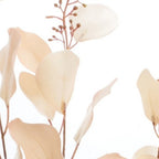 Set of Two 3" Beige Artificial  Warm Home View