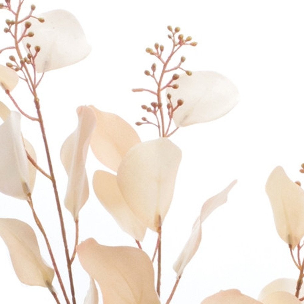 Set of Two 3" Beige Artificial  Warm Home View