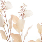Set of Two 3" Beige Artificial  Warm Home View