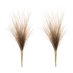 Set of Two 3" White Artificial  Warm Home View