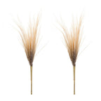 Set of Two 3" Brown Artificial  Warm Home View