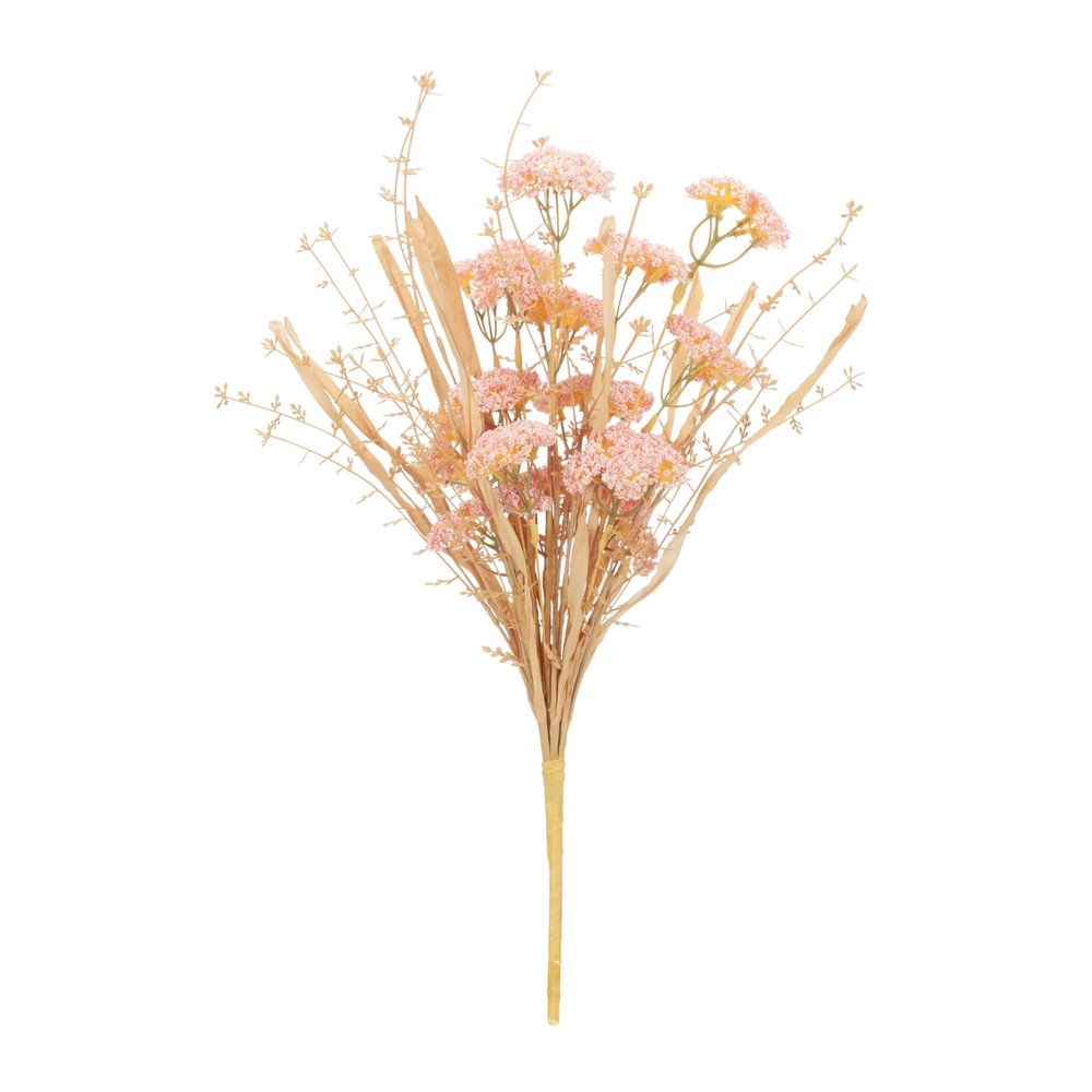 Set of Two 6" Pink Artificial  Warm Home View