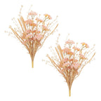Set of Two 6" Pink Artificial  Warm Home View