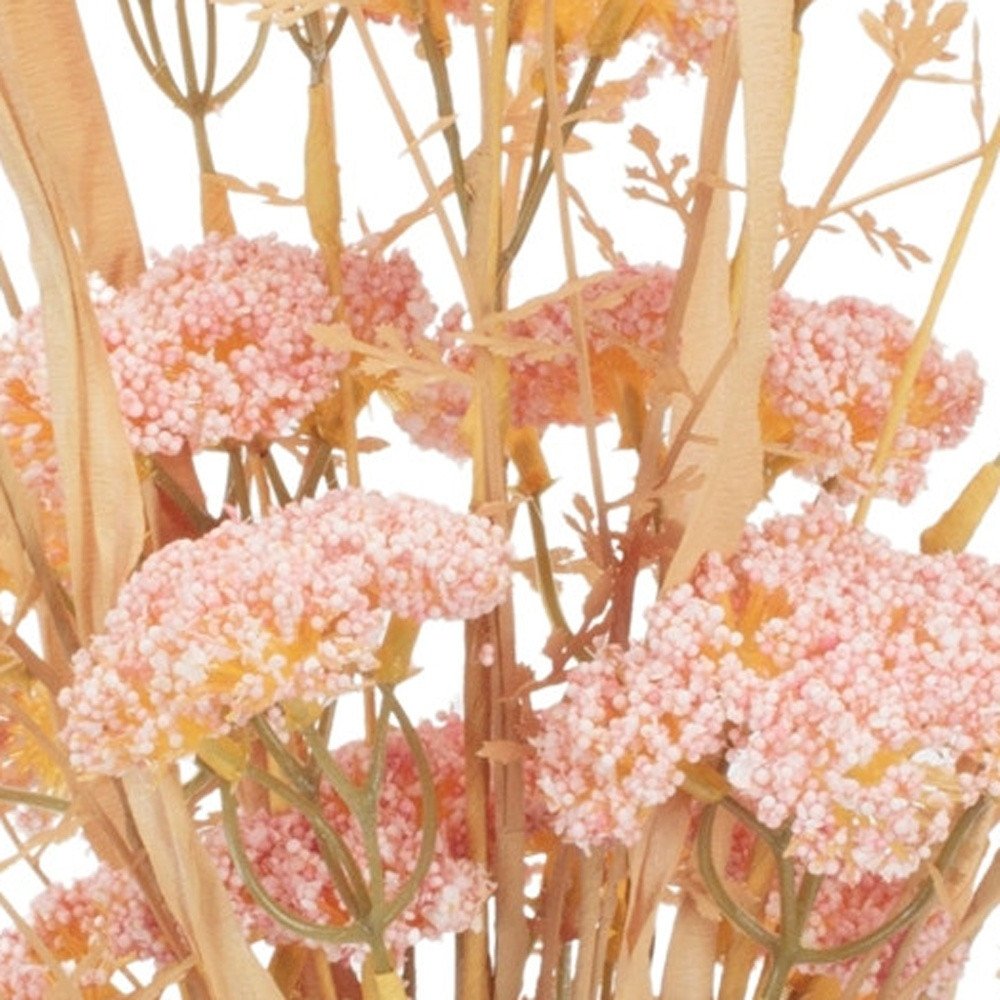 Set of Two 6" Pink Artificial  Warm Home View