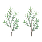 Set of Two 3" Green Artificial Olive  Warm Home View