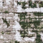9' X 13' White Gray And Green Abstract Washable Area Rug With UV Protection  Warm Home View