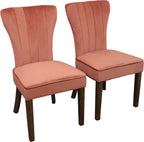 Five Piece Natural Round Solid Wood Dining Set with Four Chairs  Warm Home View