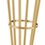 Anechdoche  6 Lights Gold and White Floor Lamp  Warm Home View