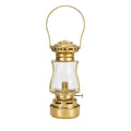 Outdoor Kerosene Fuel Lamp - Brass Stainless Steel, 1-Piece  Warm Home View