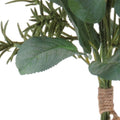 Set of Two 25" White Yellow And Green Artificial Flowering  Warm Home View