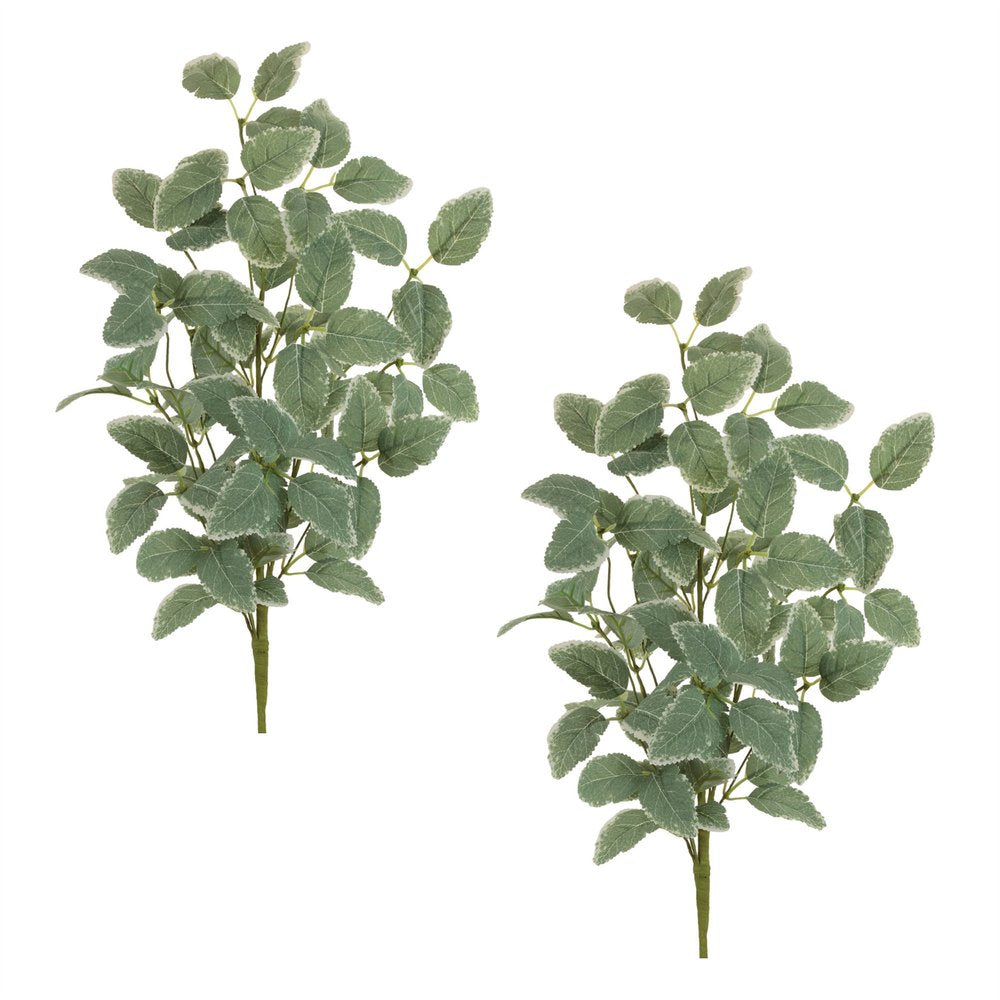 Set of Two 27" Green Artificial Foliage  Warm Home View