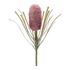 Set of Two 29" Pink White And Green Artificial Flowering  Warm Home View