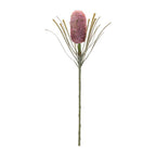 Set of Two 29" Pink White And Green Artificial Flowering  Warm Home View