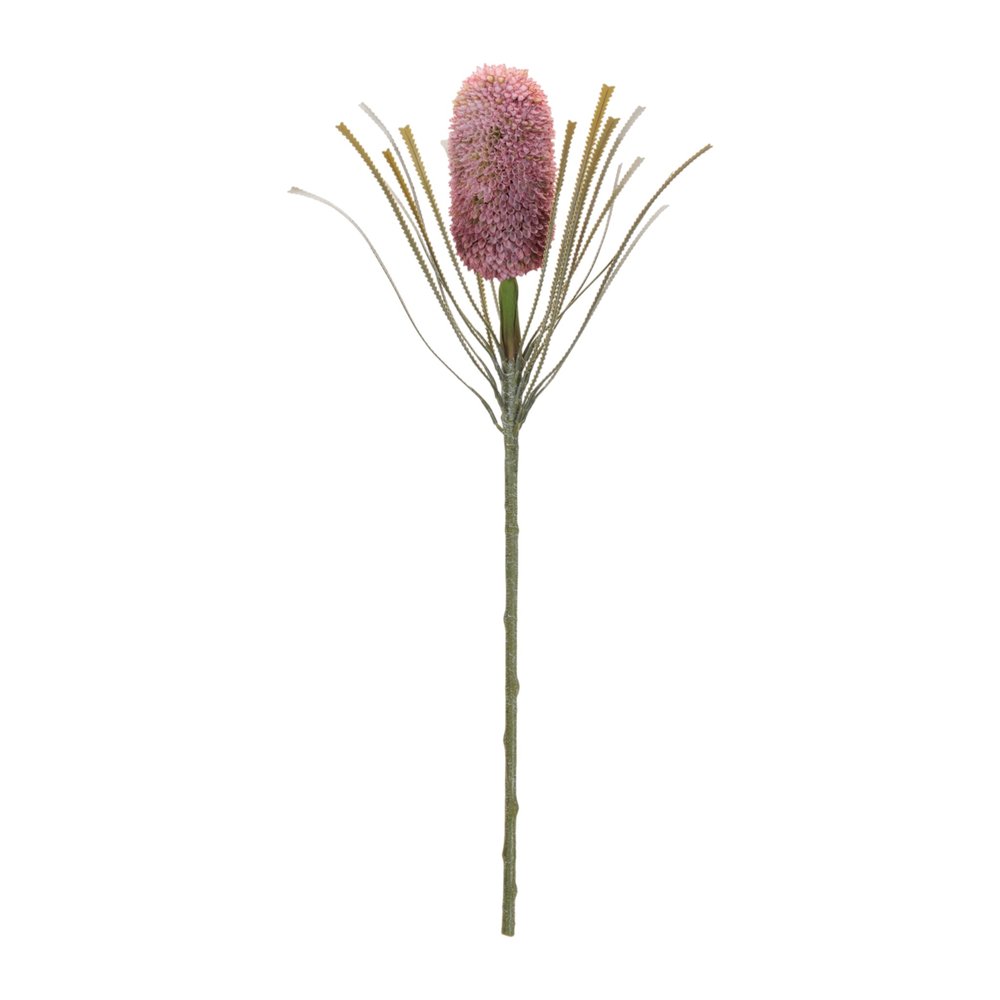 Set of Two 29" Pink White And Green Artificial Flowering  Warm Home View