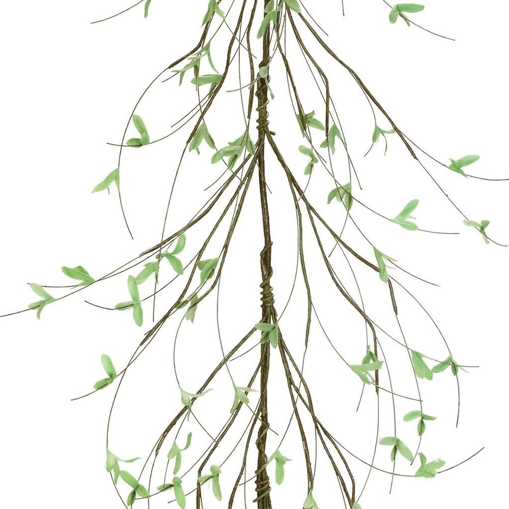 Set of Two 64" Green And Brown Artificial Foliage  Warm Home View