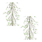 Set of Two 64" Green And Brown Artificial Foliage  Warm Home View
