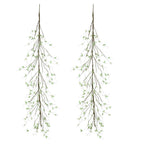 Set of Two 64" Green And Brown Artificial Foliage  Warm Home View