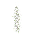 Set of Two 64" Green And Brown Artificial Foliage  Warm Home View