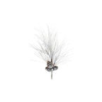 Set of Two 36" White Brown And Green Artificial Pine  Warm Home View