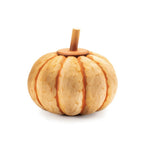 Set of Two Orange Wood Pumpkin Thanksgiving Pumpkin Tabletop Sculpture  Warm Home View