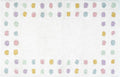 32" White Purple And Pink Cotton Polka Dots Bath Rug  Warm Home View