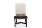 Nine Piece Brown Solid Wood Dining Set with Eight Chairs  Warm Home View