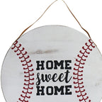 Set of Two Brown And White Home Sweet Home Wood Wall Decor  Warm Home View