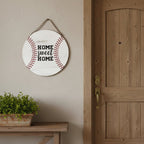 Set of Two Brown And White Home Sweet Home Wood Wall Decor  Warm Home View