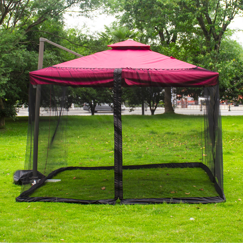 Outdoor Mosquito Net for Patio Umbrella - Polyester, 1-Piece  Warm Home View