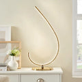 Grace Crystal 16W Table Lamp // Touch & Dimmable (L Gold)  Warm Home View