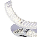 Grace Crystal 16W Table Lamp // Touch & Dimmable (L Chrome)  Warm Home View