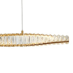 Towson Brushed Gold Chandelier  Warm Home View